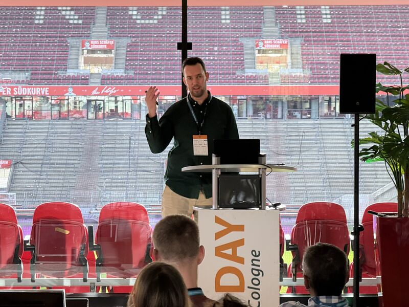 Vortrag beim SEO Day im RheinEnergieStadion Köln