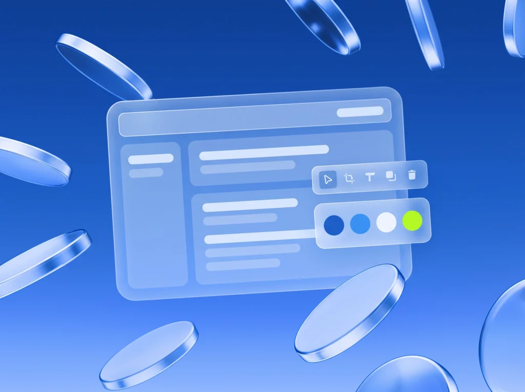 Illustration: UI-Design