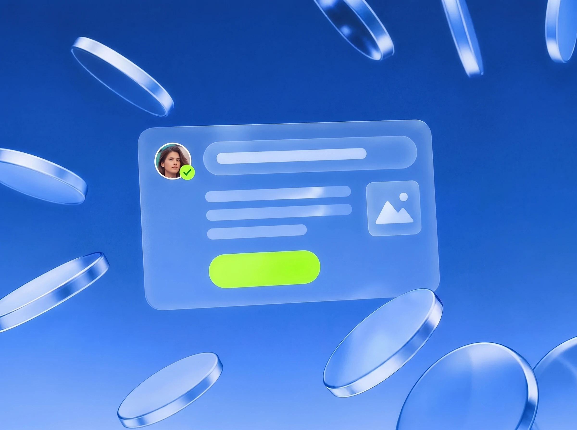 Illustration: Textdokument mit Bildplatzhalter und Lime-Haken